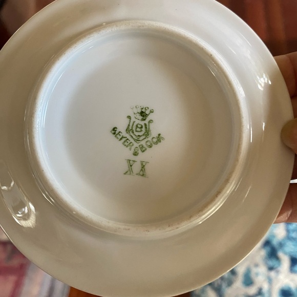 Beyer & Bock tea cup and saucer - Picture 11 of 13